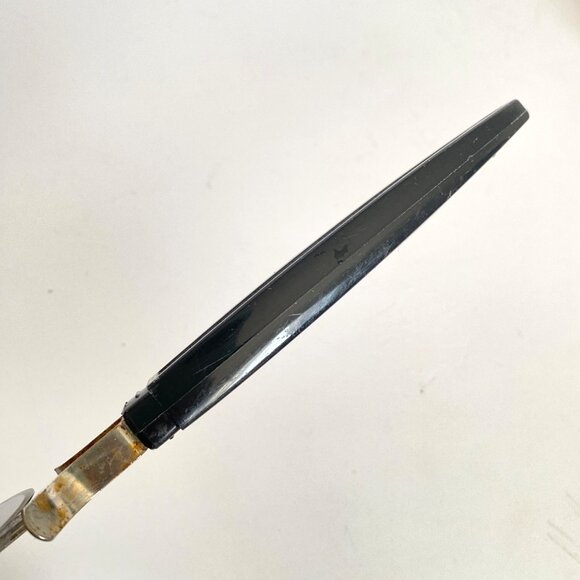 Retro EKCO Pizza Cutter Stainless Steel Blade Black Handle Kitchen Tool Gadget - Picture 5 of 10